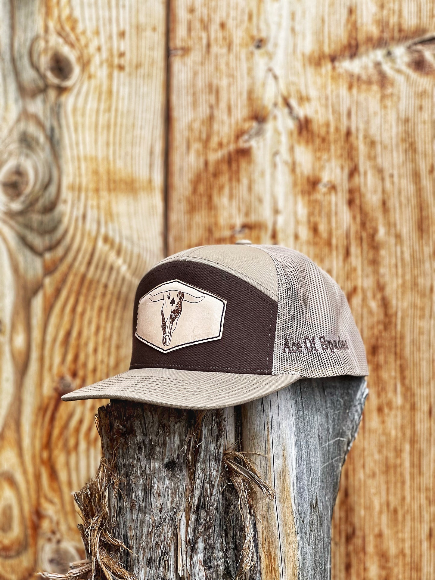 Brown/Khaki Richardson 168, Snapback Cap Hat, Cap Hat, Western Lifestyle Hats, Western Lifestyle, Cowboy Hats, Cowboy Wear, Self-Improvement, Brand, Cattle, Steer, Ace Of Spades, Custom Cap Hats, Custom Hats, Brown Cap Hat